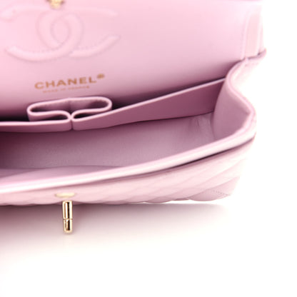 Chanel Caviar Quilted Small Double Flap Light Pink 5 of 10