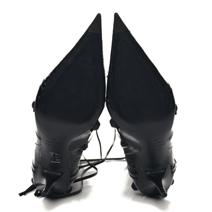 Balenciaga Agneau Arena Cagole 90mm Boots 41 Black 5 of 8