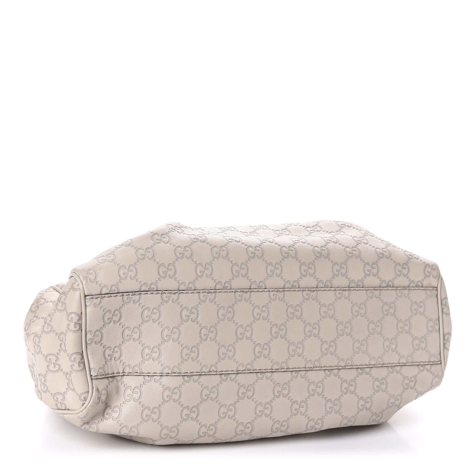 Gucci Guccissima Medium Sukey Tote Mystic White 4 of 11