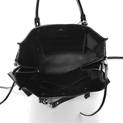 Balenciaga Calfskin Papier Mini A4 Tote Black 6 of 13
