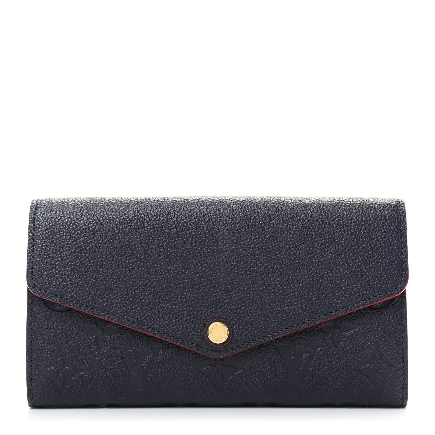 Louis Vuitton Empreinte Sarah Wallet NM Marine Rouge 1 of 7