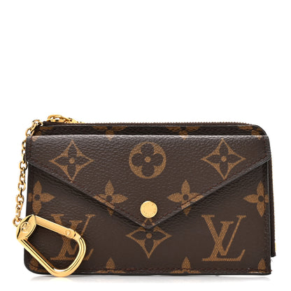 Louis Vuitton Monogram Recto Verso Card Holder Black 1 of 7