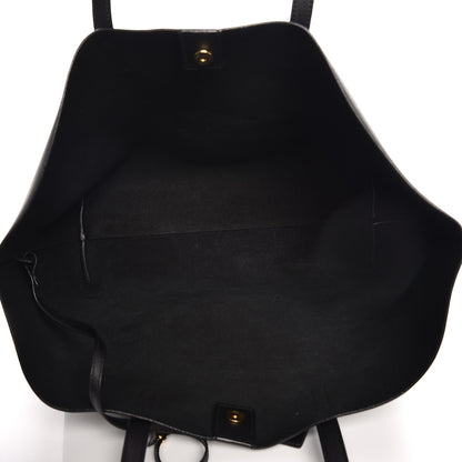 Saint Laurent Calfskin Large Shopping Tote Black 6 of 12
