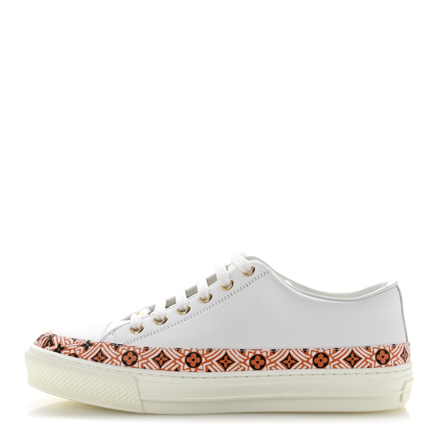 Calfskin Monogram Crafty Sneaker 37 White