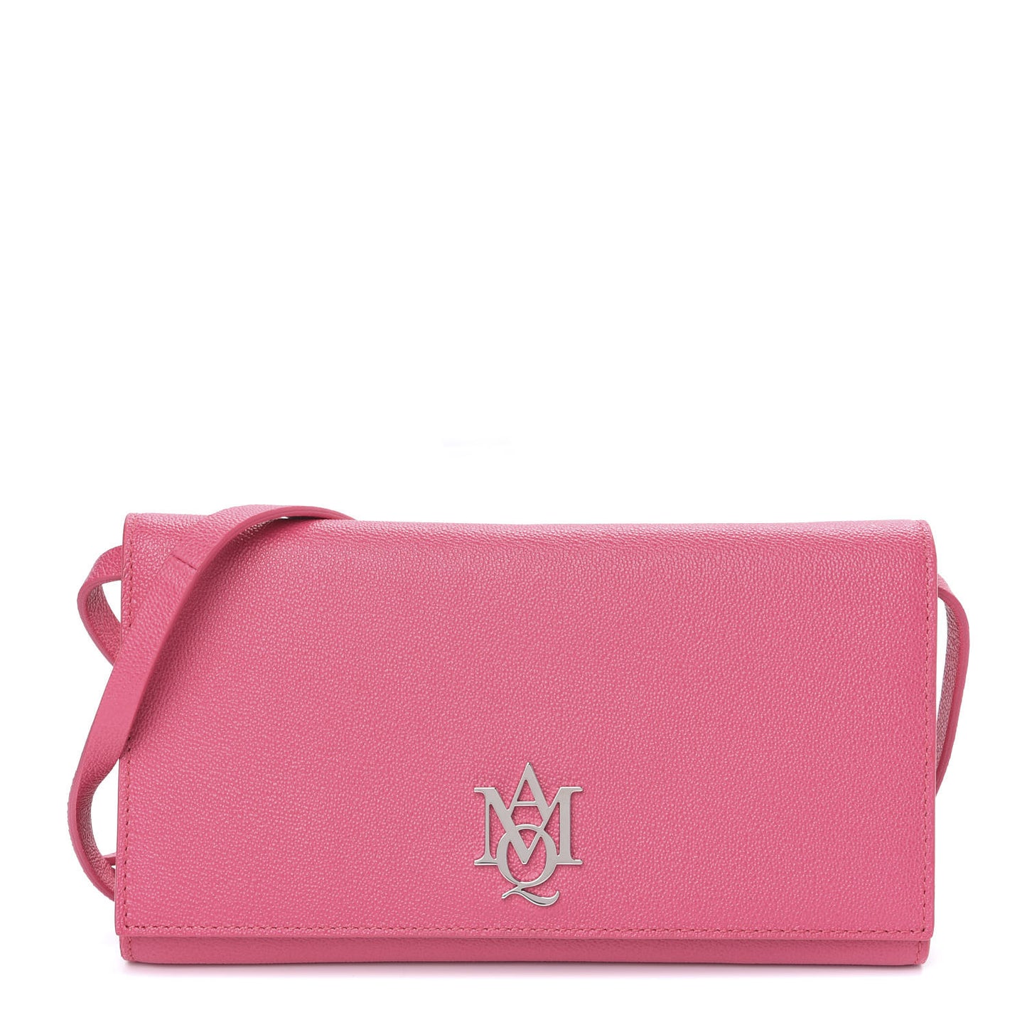 Calfskin Insignia Pouch Pink