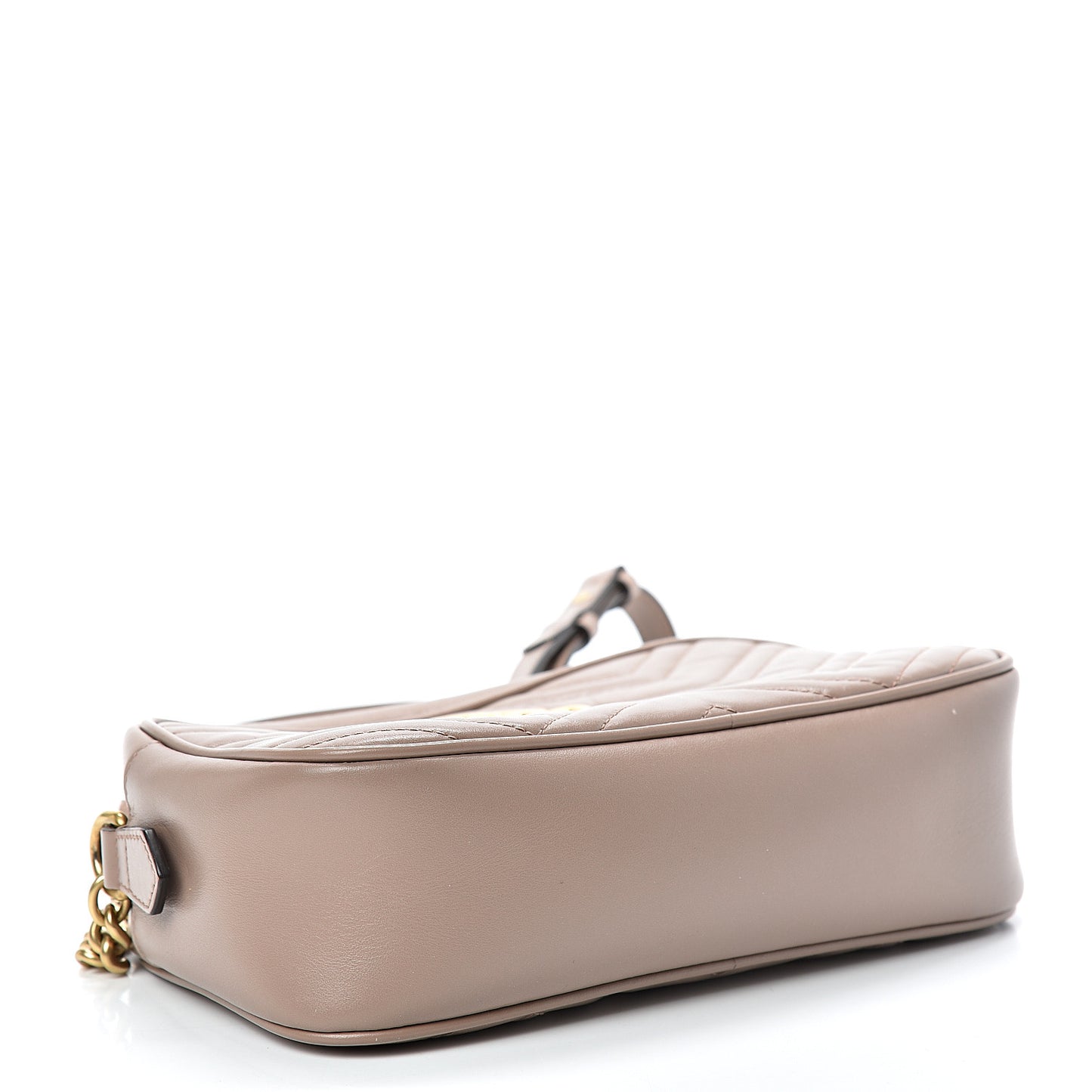 Calfskin Matelasse Small GG Marmont Chain Shoulder Bag Porcelain Rose