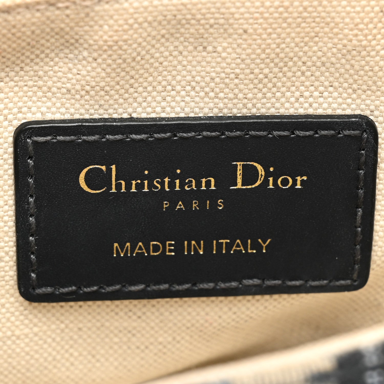 Christian Dior Oblique Mini Saddle Bag Blue 6 of 12