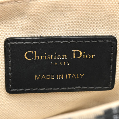 Christian Dior Oblique Mini Saddle Bag Blue 6 of 12