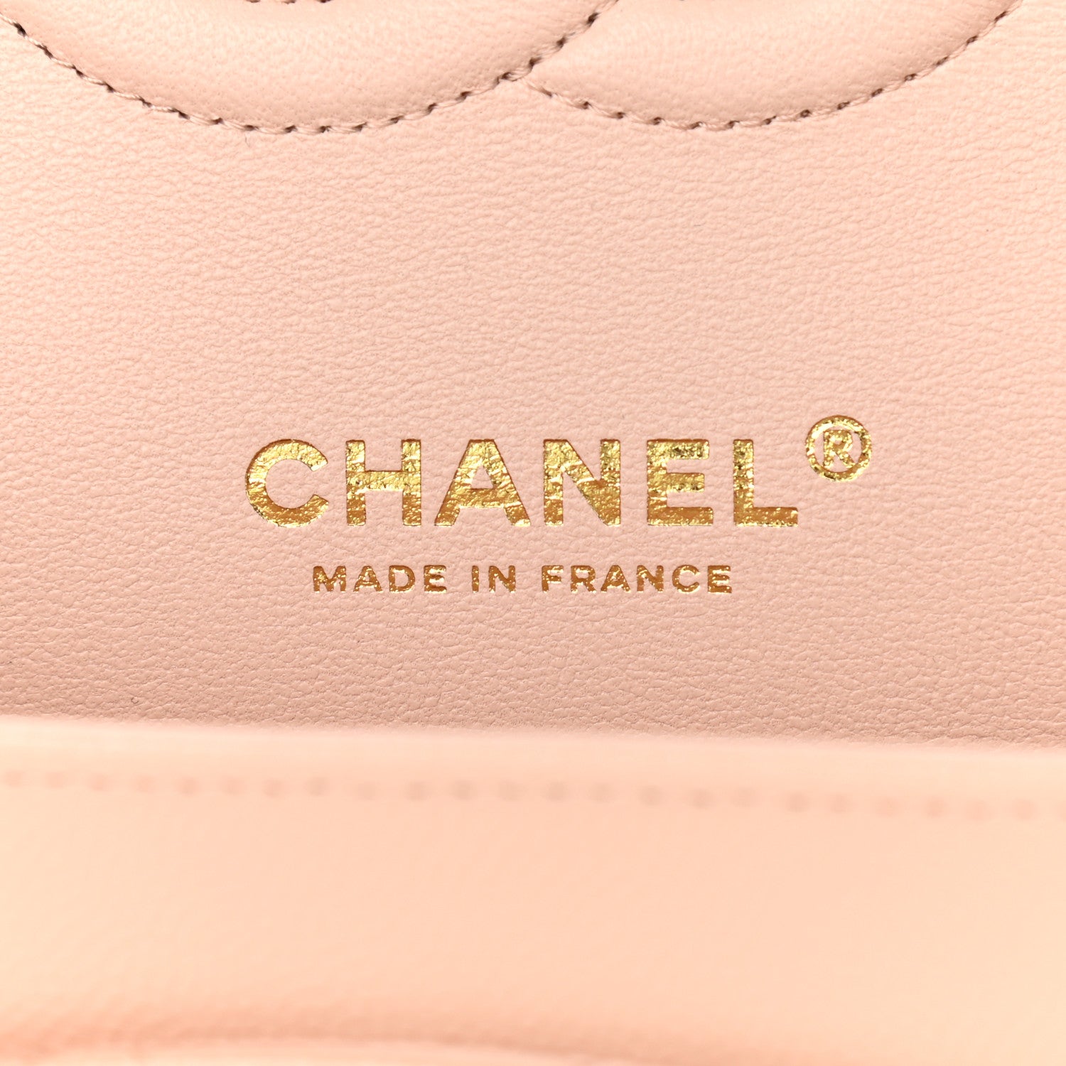 Chanel Caviar Quilted Medium Double Flap Light Beige 6 of 9