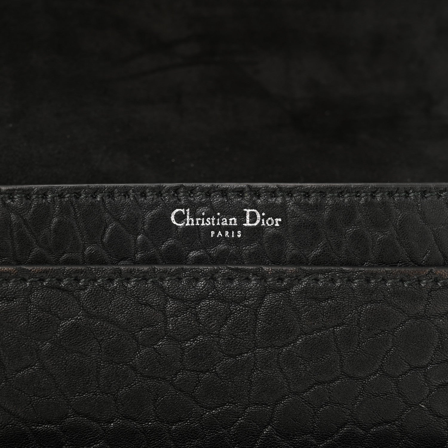 Christian Dior Canyon Grained Lambskin J'Adior Chain Flap Bag Black 6 of 10