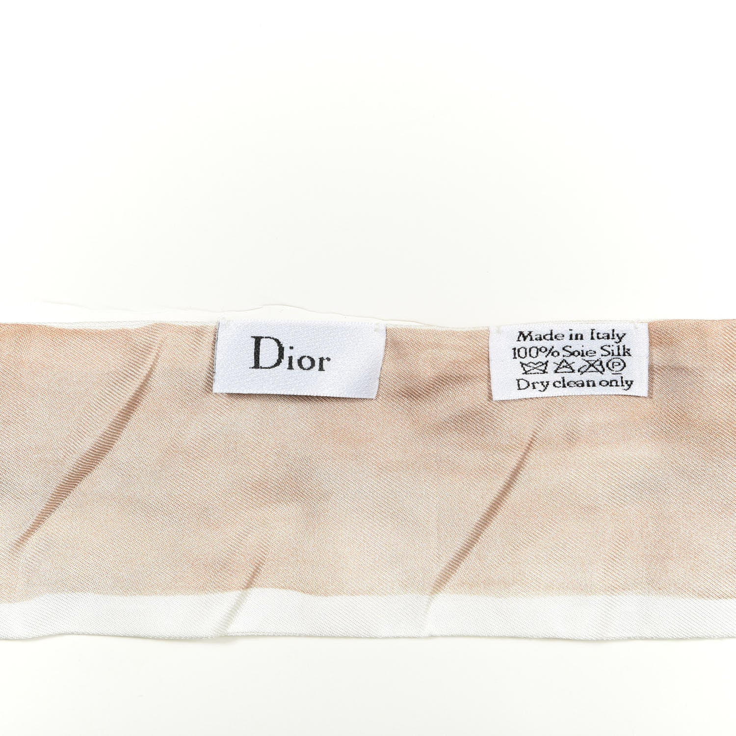 Christian Dior Silk Mitzah ABCDIOR "M" Scarf Pink 2 of 4