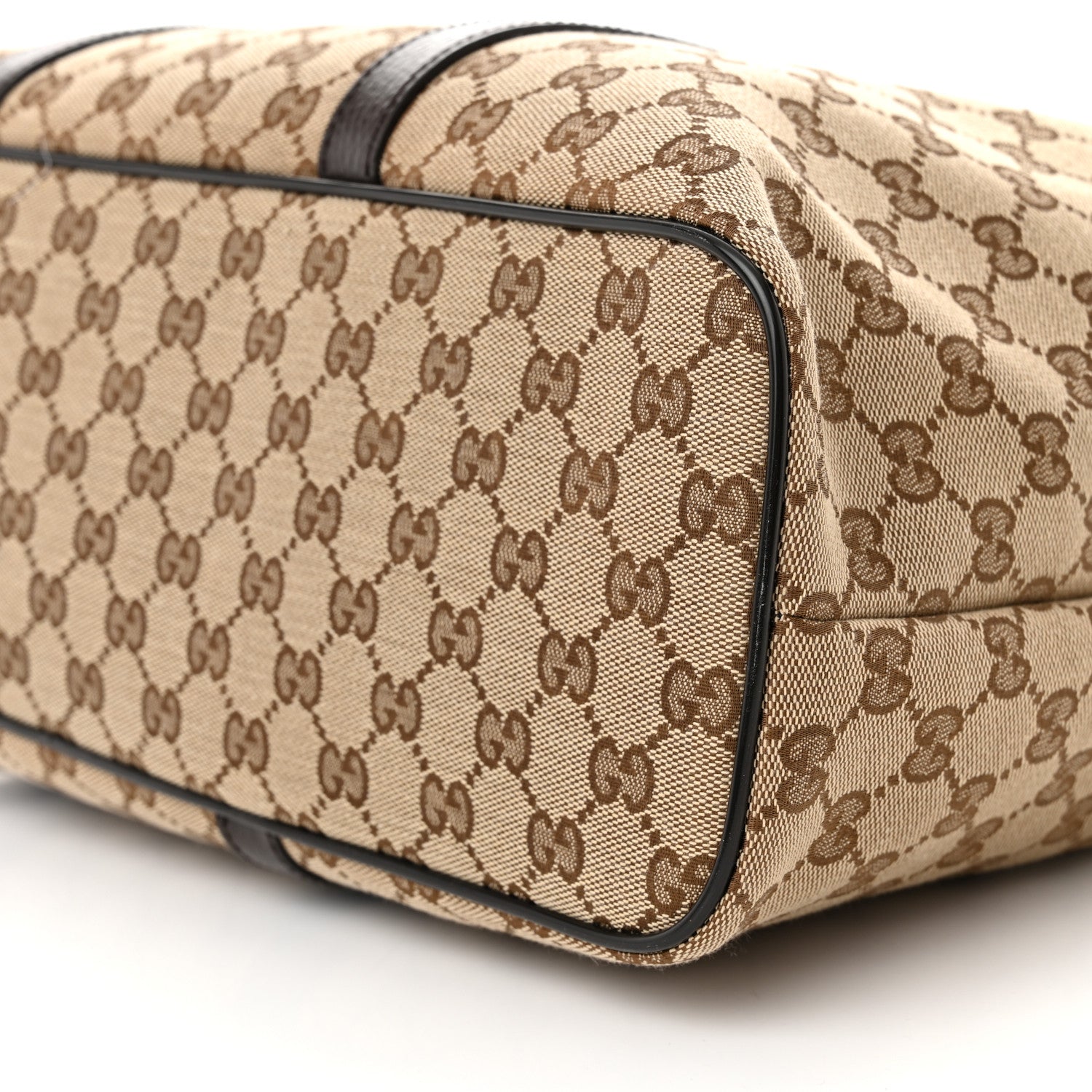 Gucci GG Monogram Large Joy Tote Bag Dark Brown 10 of 10