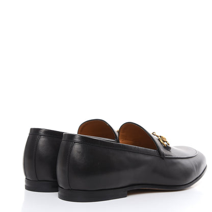 Gucci Calfskin Horsebit Mens Jordaan Loafers 7 Black 4 of 11