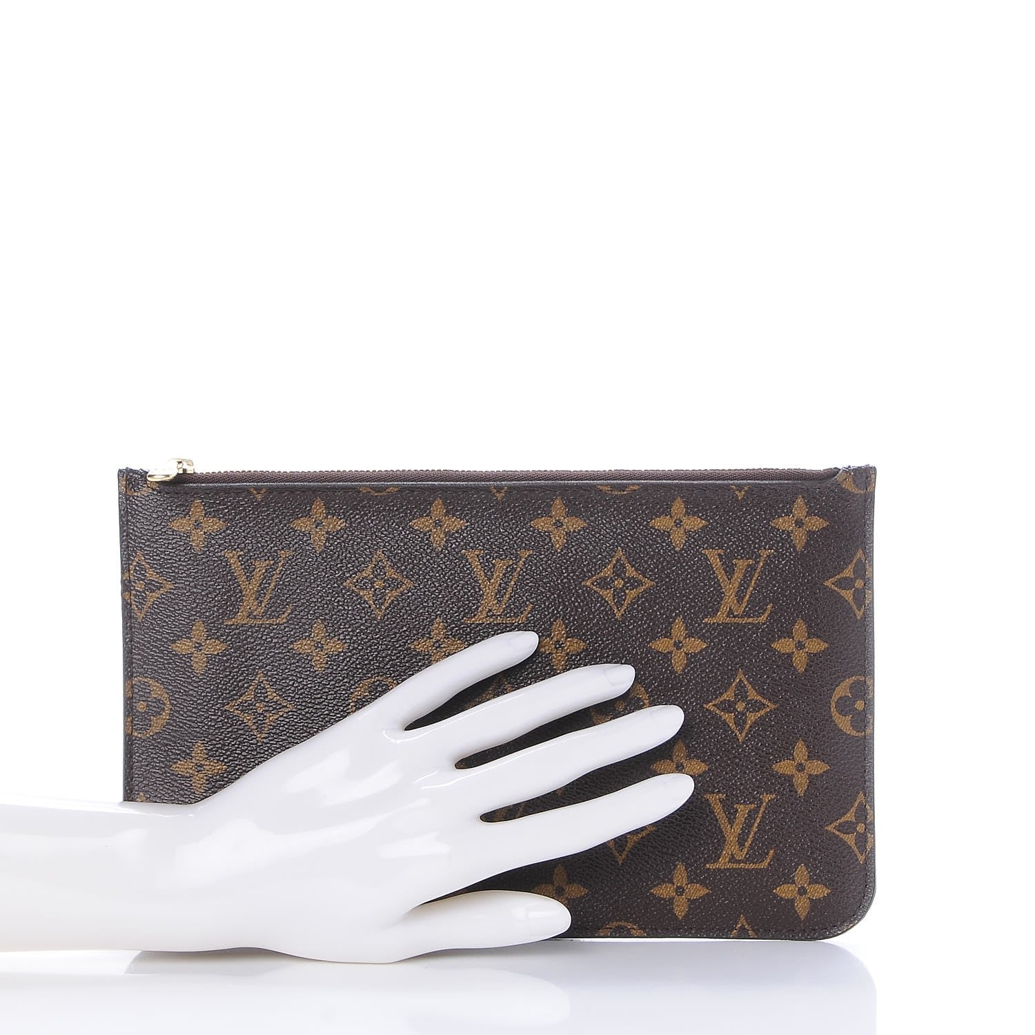 Louis Vuitton Monogram Neverfull MM GM Pochette 2 of 8