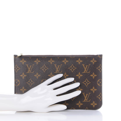Louis Vuitton Monogram Neverfull MM GM Pochette 2 of 8