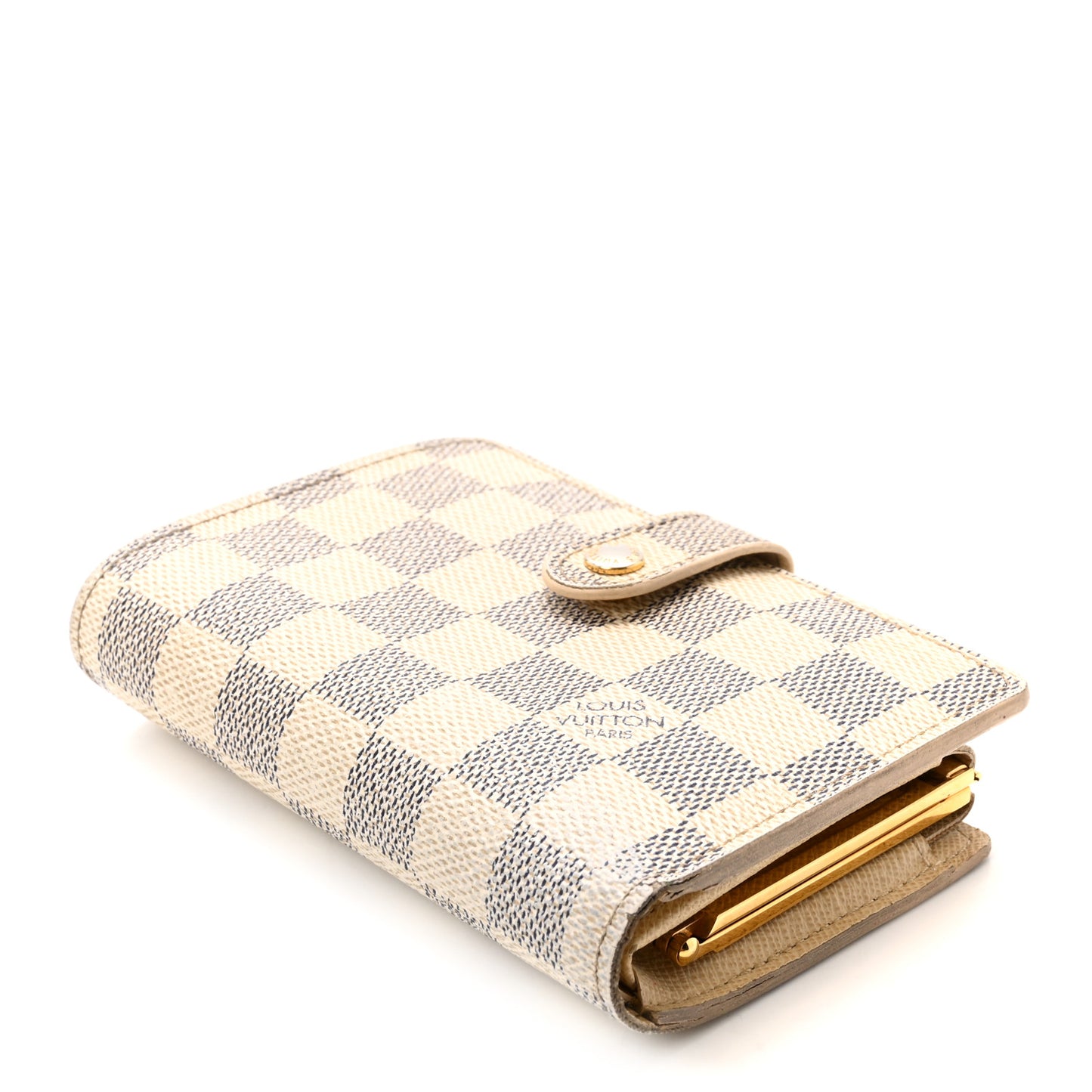 Damier Azur French Purse Wallet