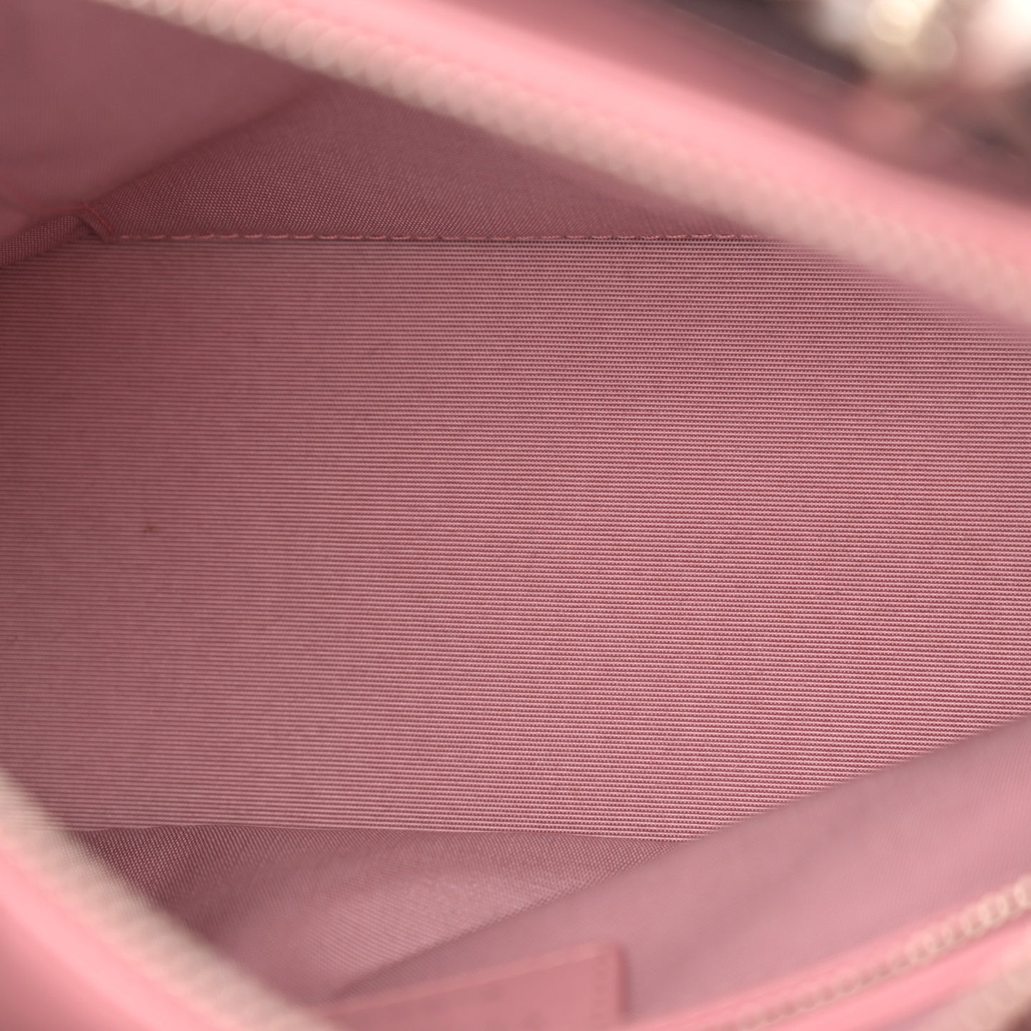 Lambskin Cannage Granville Polochon Light Pink