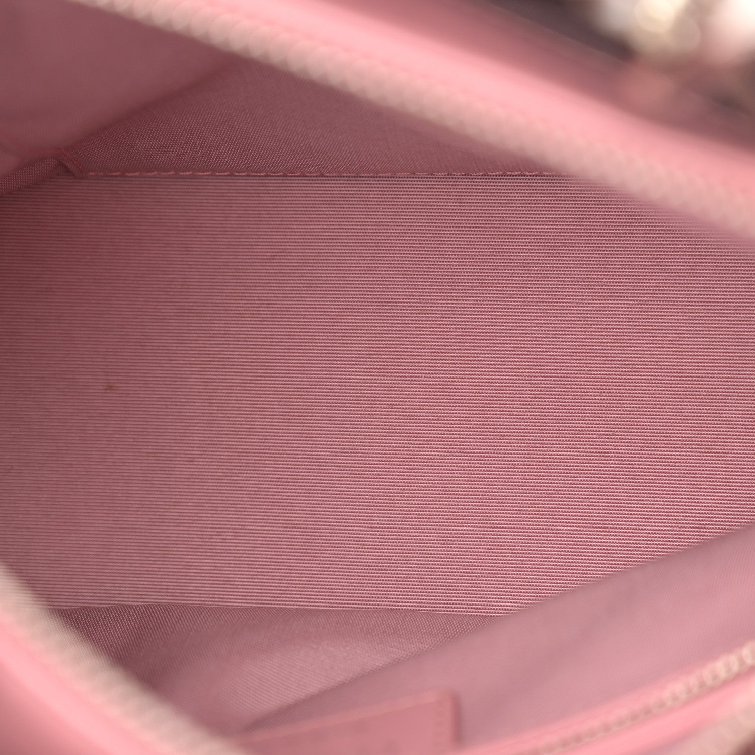Christian Dior Lambskin Cannage Granville Polochon Light Pink 6 of 15