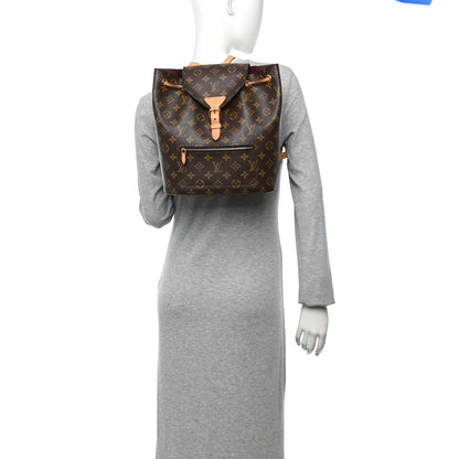 Louis Vuitton Monogram Montsouris NM Backpack 2 of 9