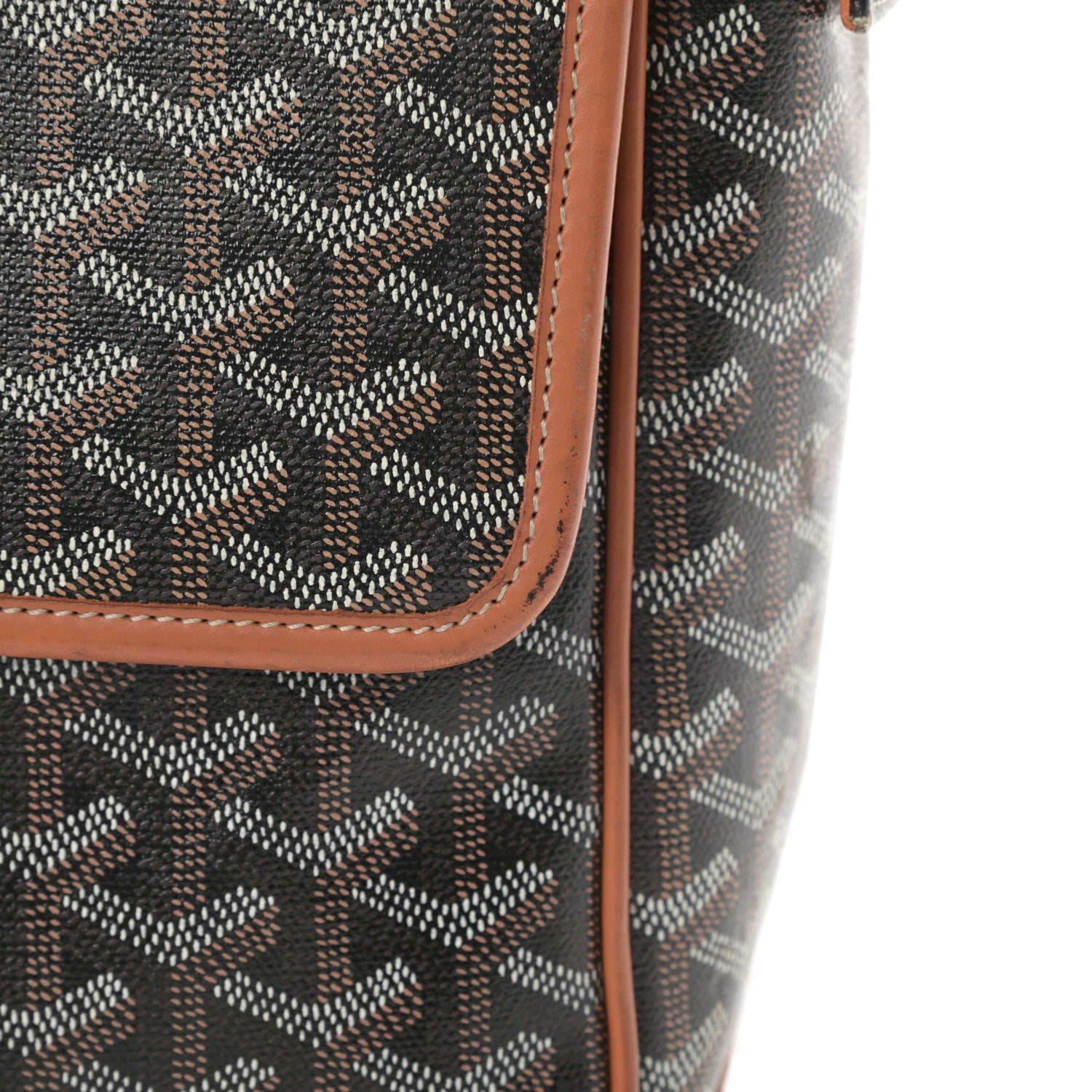 Goyard Goyardine Urbain Messenger Black Gold 15 of 17