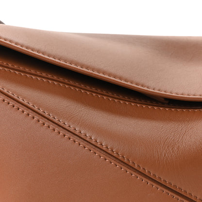 Loewe Satin Calfskin Small Puzzle Bag Pecan 7 of 9