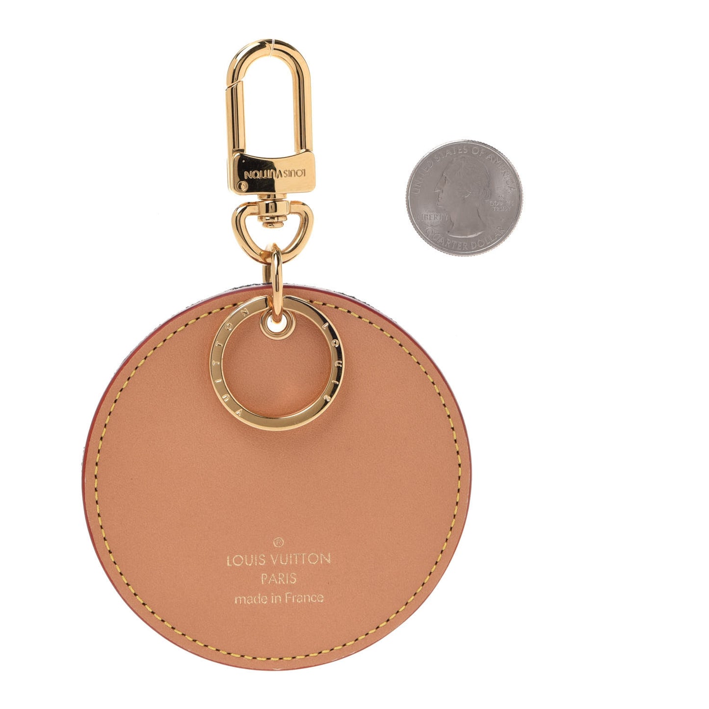 Jacquard Since 1854 Bag Charm Key Holder Blue