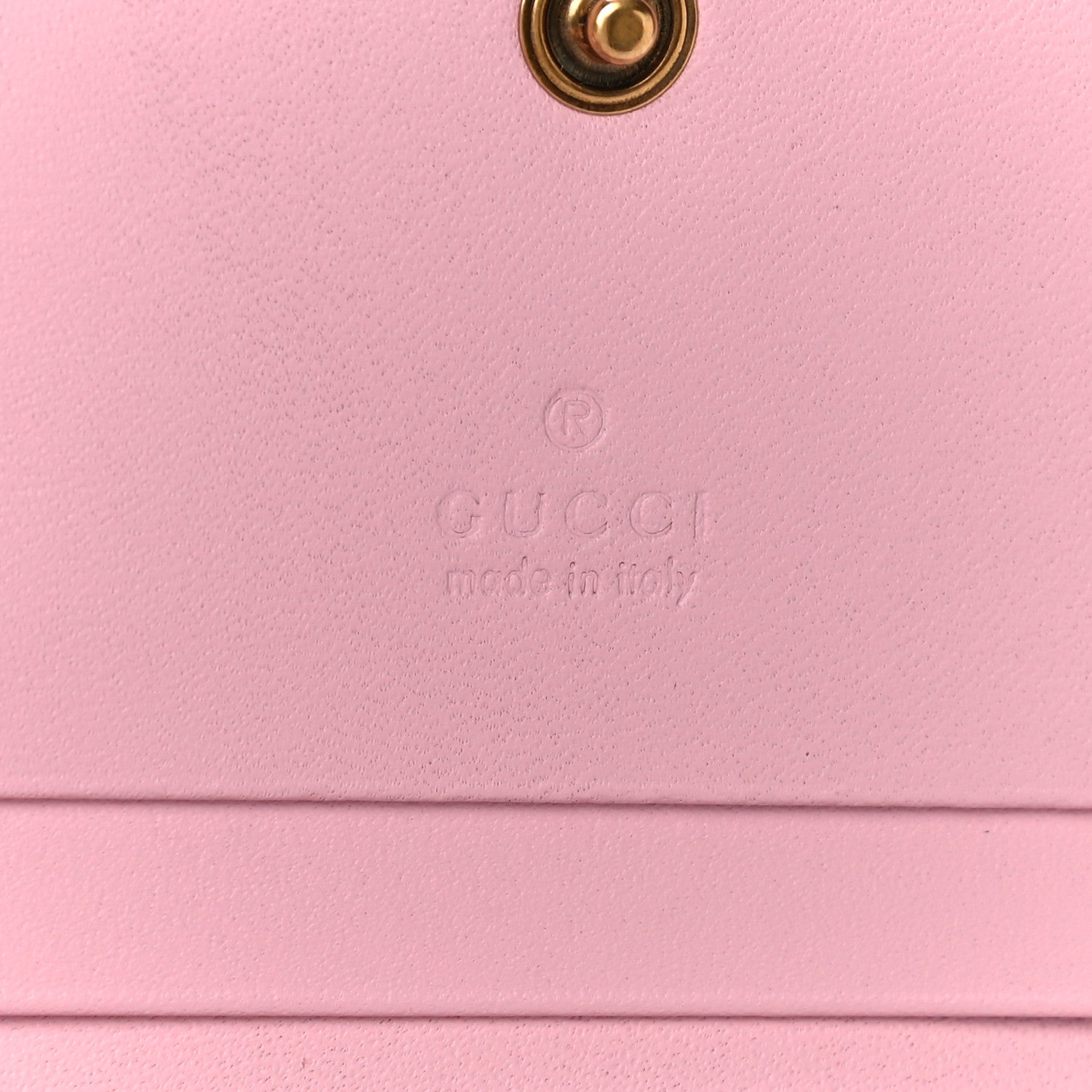 Gucci GG Supreme Monogram Strawberry Card Case 6 of 13