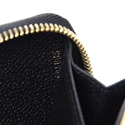 Louis Vuitton Empreinte Zippy Wallet Black 6 of 7