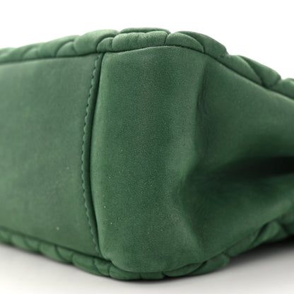 Chanel Iridescent Calfskin Quilted New Bubble Tote Vert Fonce 11 of 17