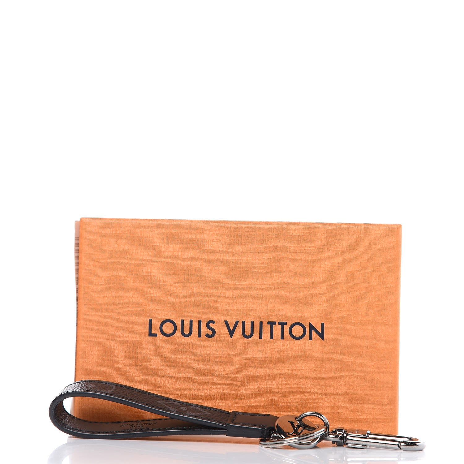 Louis Vuitton Monogram Eclipse Dragonne Bag Charm Key Holder 3 of 3
