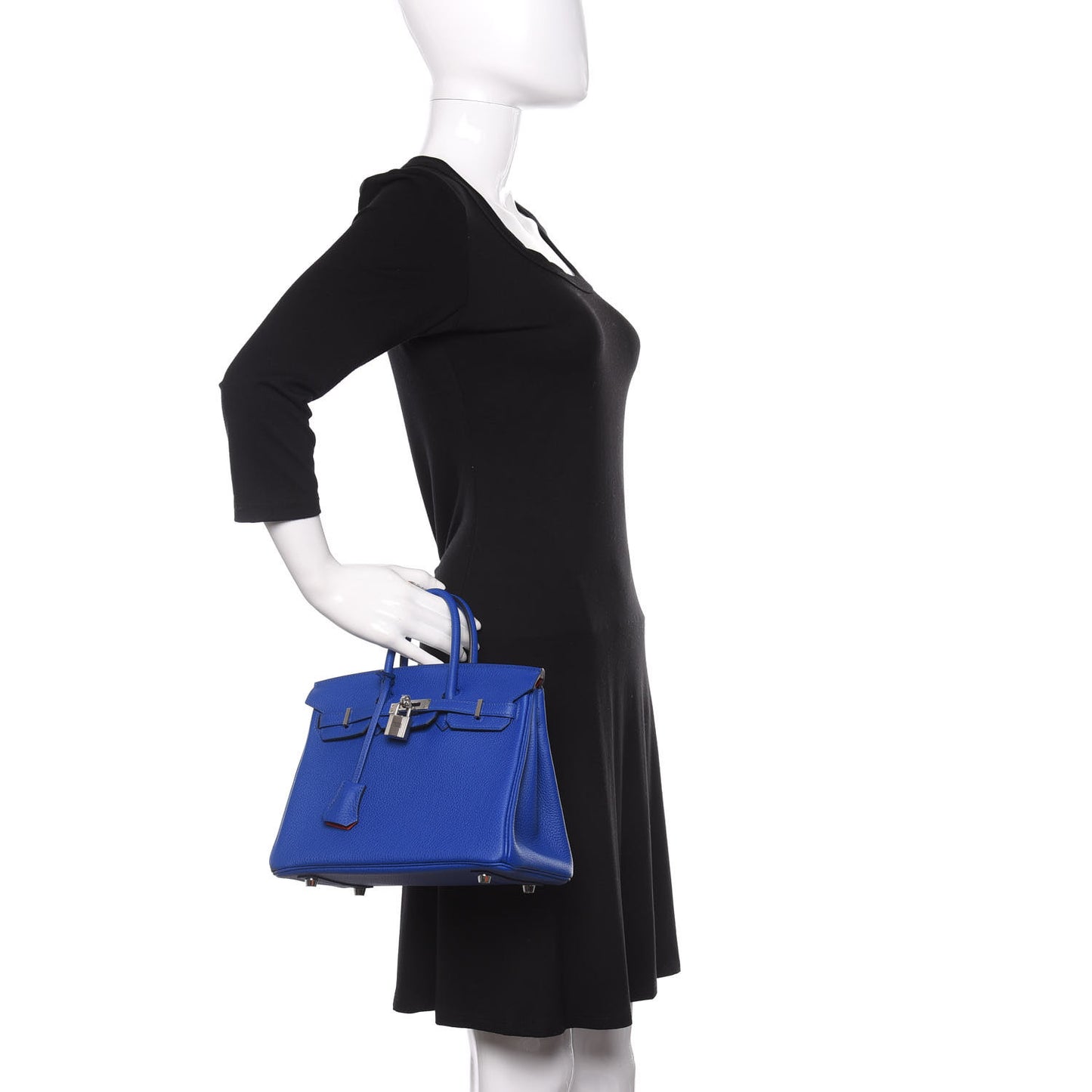 Togo Verso Birkin 25 Bleu Royal Capucine