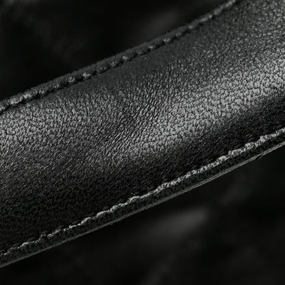 Saint Laurent Lambskin Quilted Maxi Icare Shopping Tote Black 13 of 15