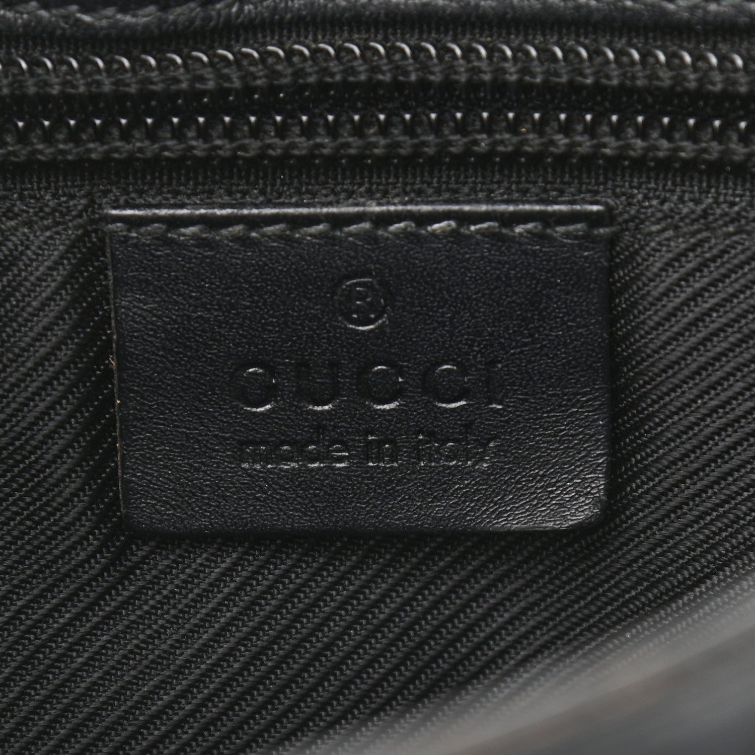 Gucci GG Monogram Messenger Crossbody Bag Black 6 of 11