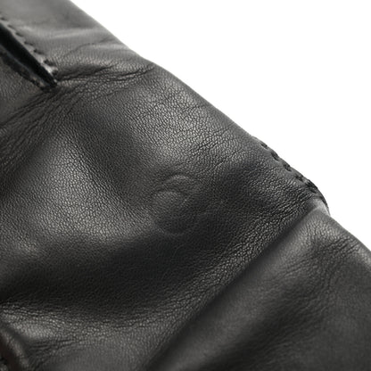 Gucci Lambskin GG Gloves 8 L Black 10 of 10