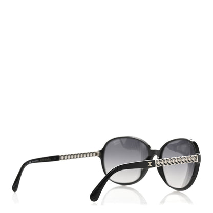 Chanel Acetate Chain Sunglasses 5304-A Black 4 of 9