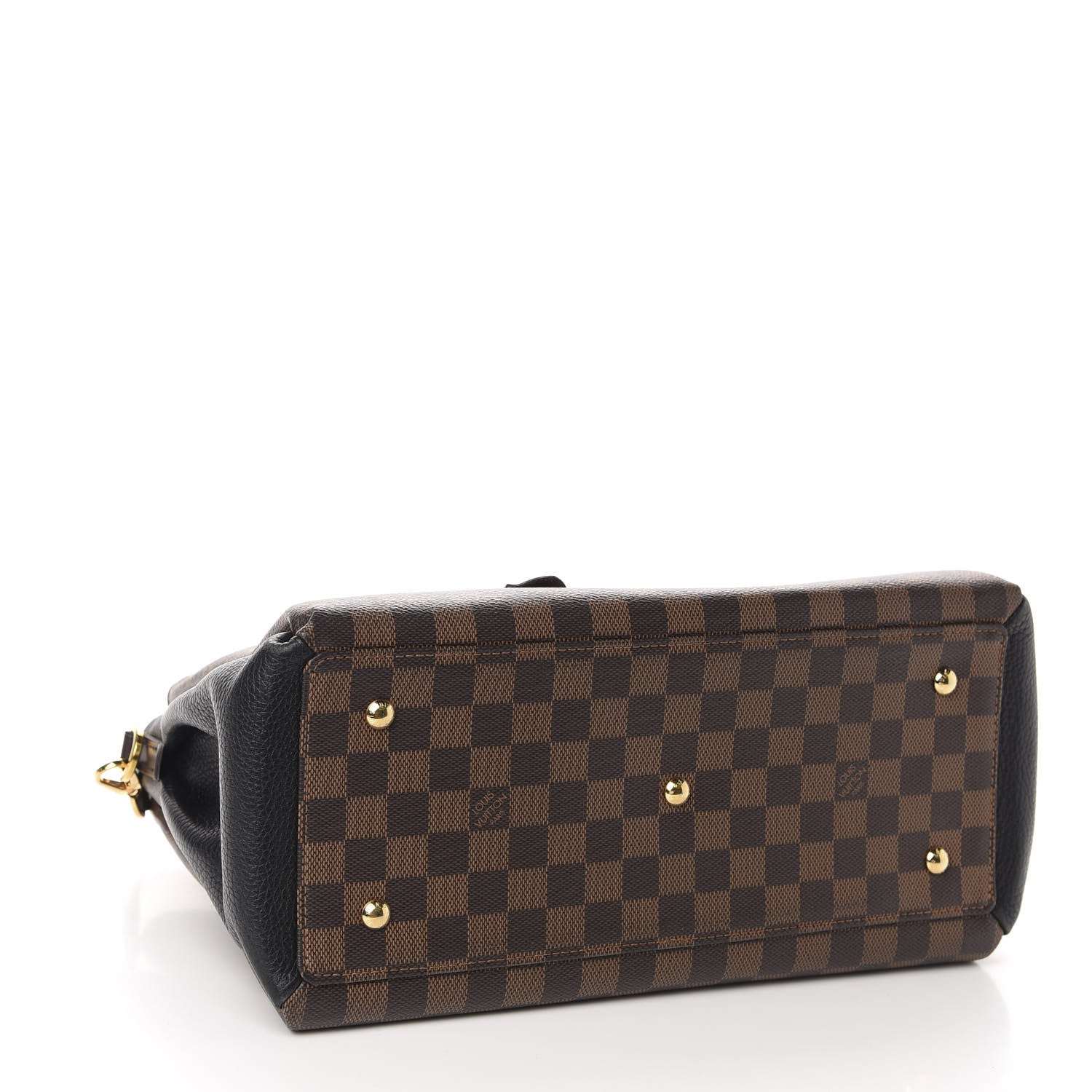 Louis Vuitton Cuir Taurillon Damier Ebene Normandy Black 5 of 11
