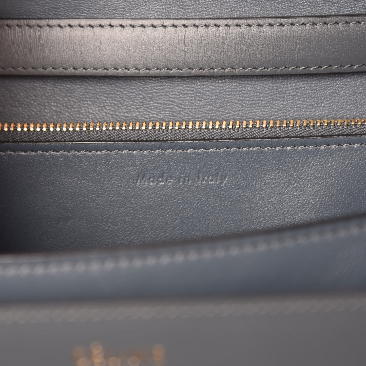 Box Calfskin Medium Classic Box Flap Bag Grey