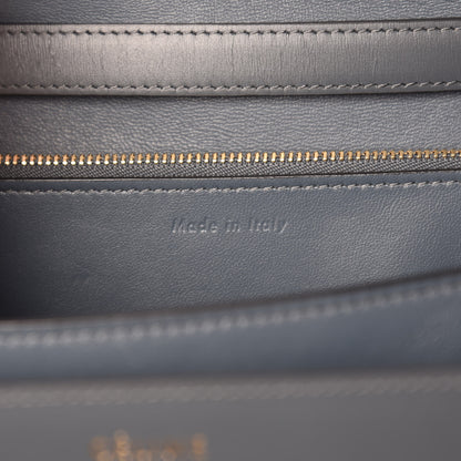 Celine Box Calfskin Medium Classic Box Flap Bag Grey 8 of 10