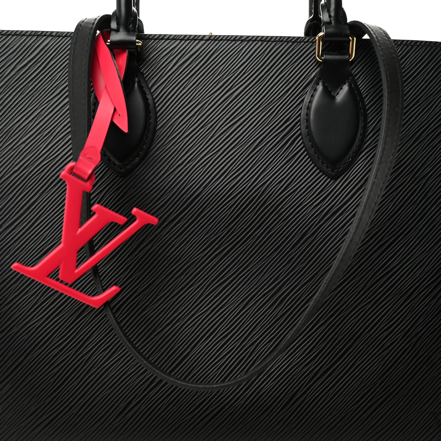 Louis Vuitton Epi Onthego MM Black 7 of 9