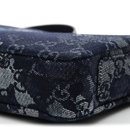 Gucci Denim GG Monogram Camouflage Small Crossbody Bag Blue 11 of 11