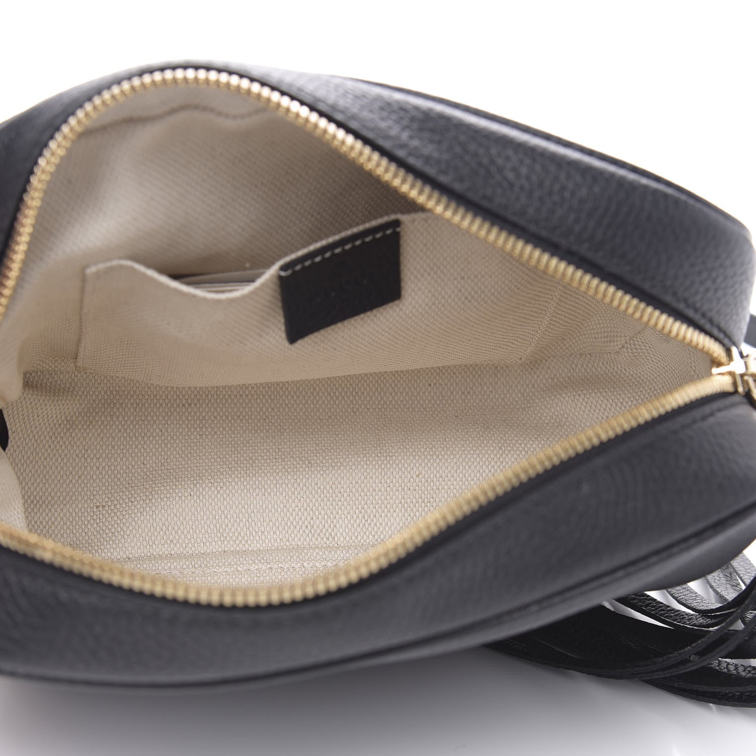 Gucci Pebbled Calfskin Small Soho Disco Bag Black 5 of 12