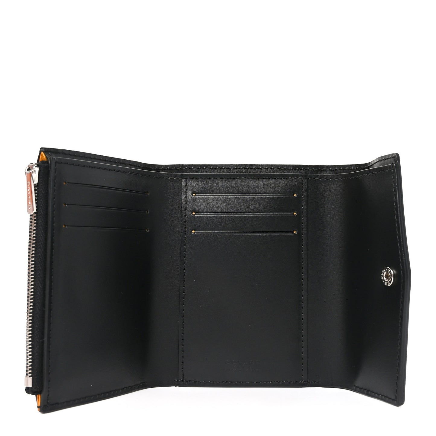 Goyardine Saint-Gabriel Compact Wallet Black