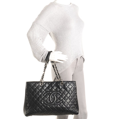 Chanel Caviar XL Grand Shopping Tote Black 2 of 7