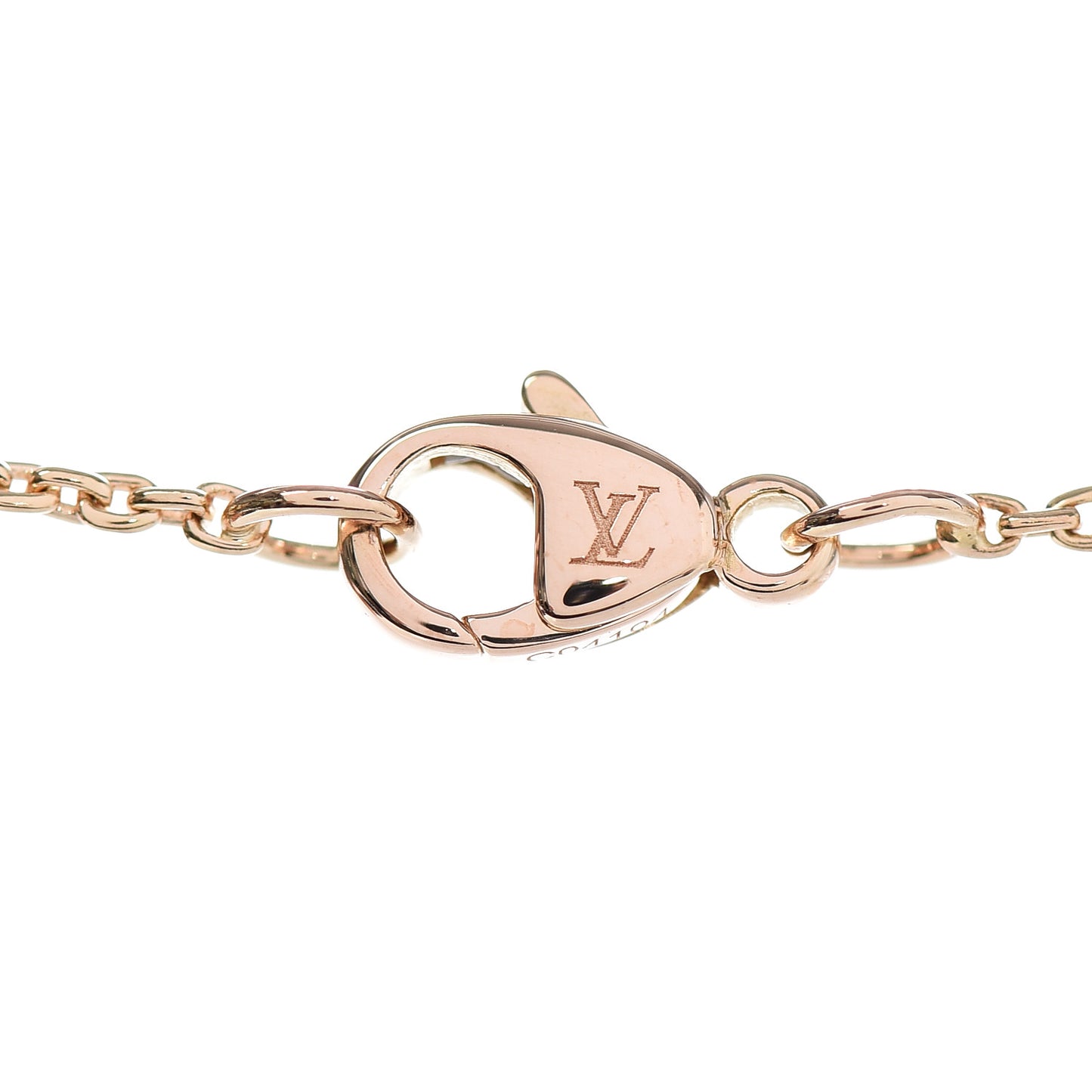 18K Pink White Gold Diamond B Blossom Medallion Pendant Necklace