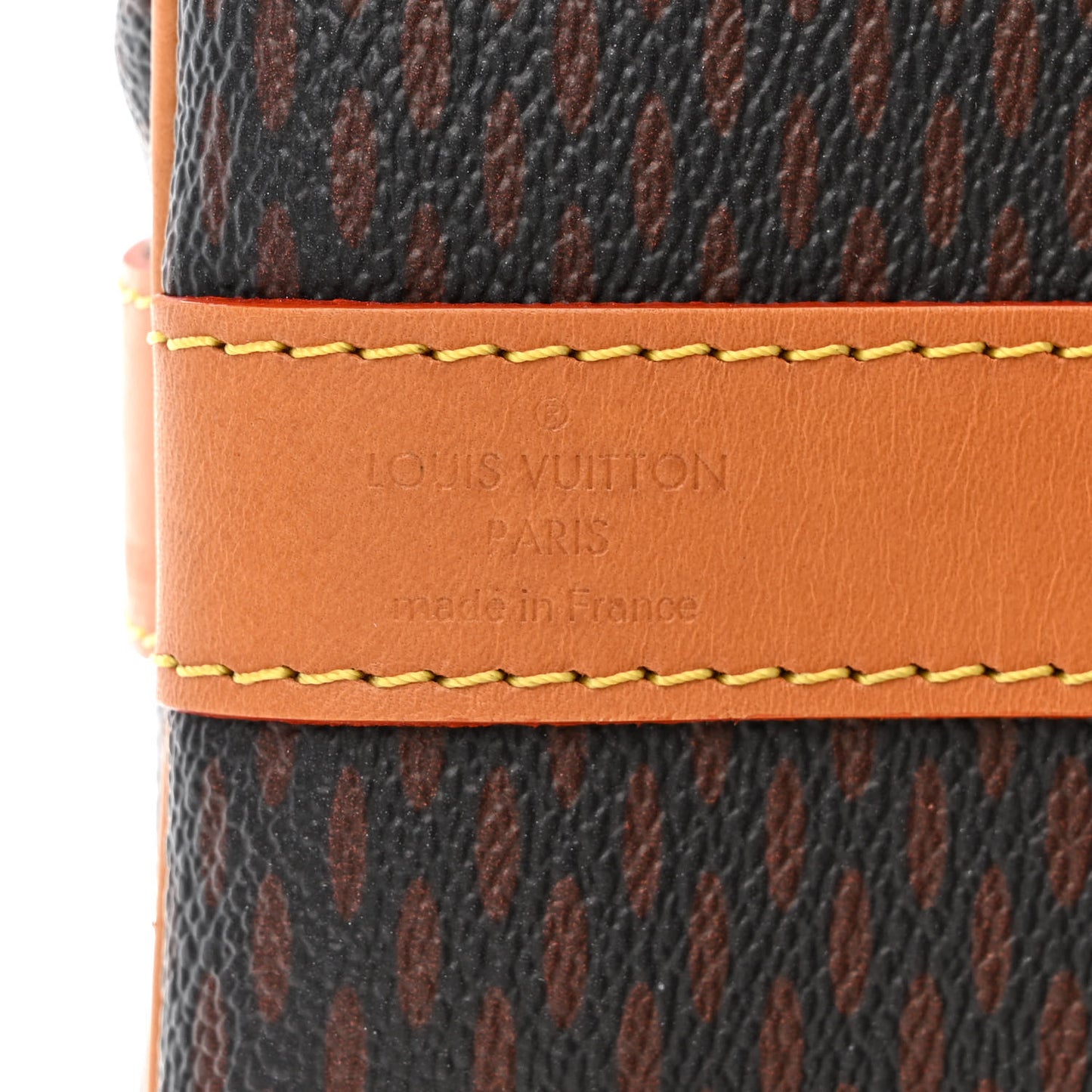 x Nigo Giant Damier Ebene Monogram Keepall Bandouliere 50