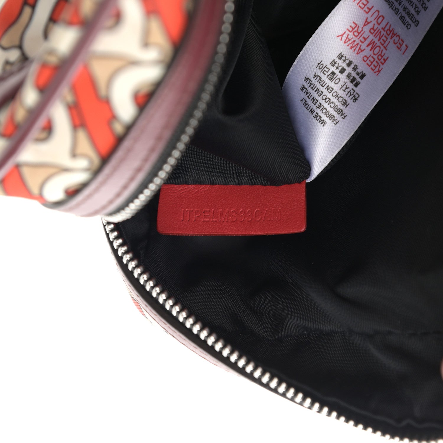 Burberry Nylon Monogram Small Camera Bag Vermillion 6 of 12