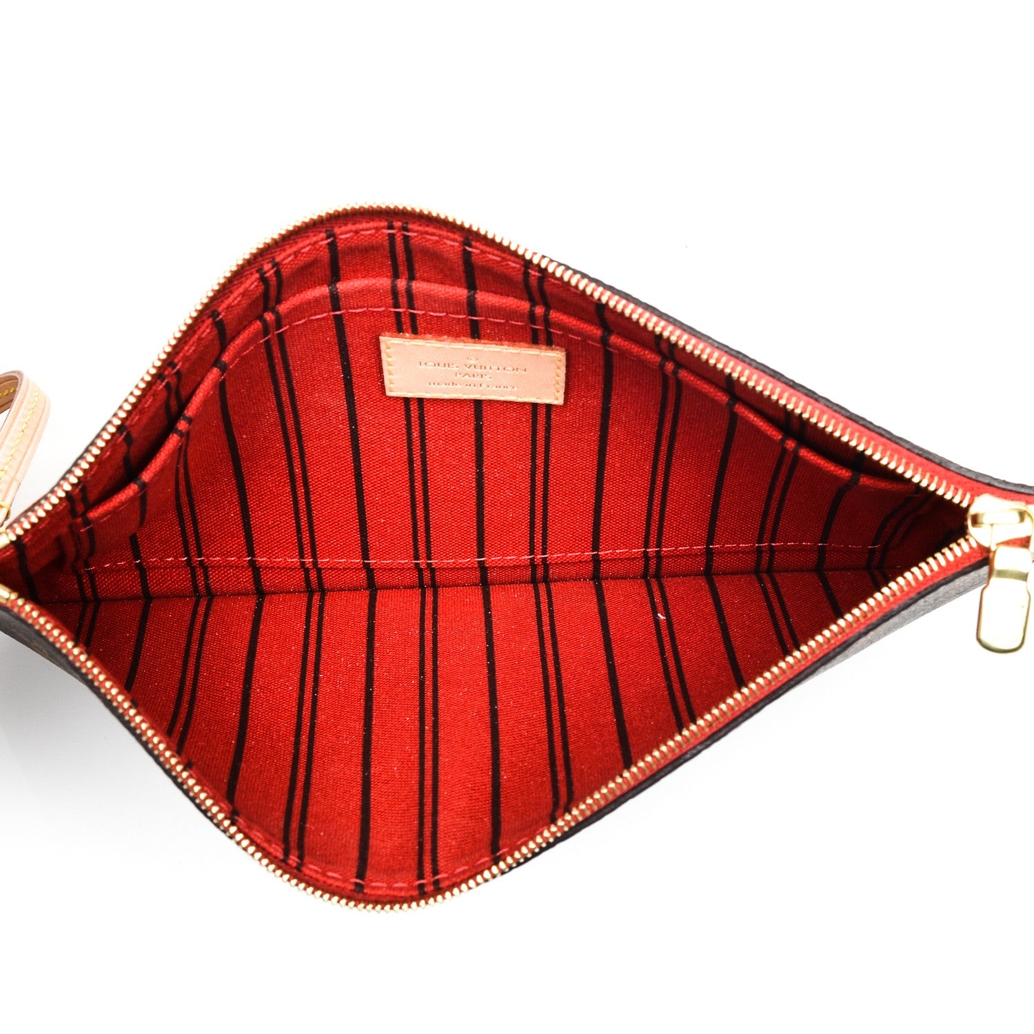 Louis Vuitton Monogram Neverfull MM GM Pochette Cherry 5 of 6