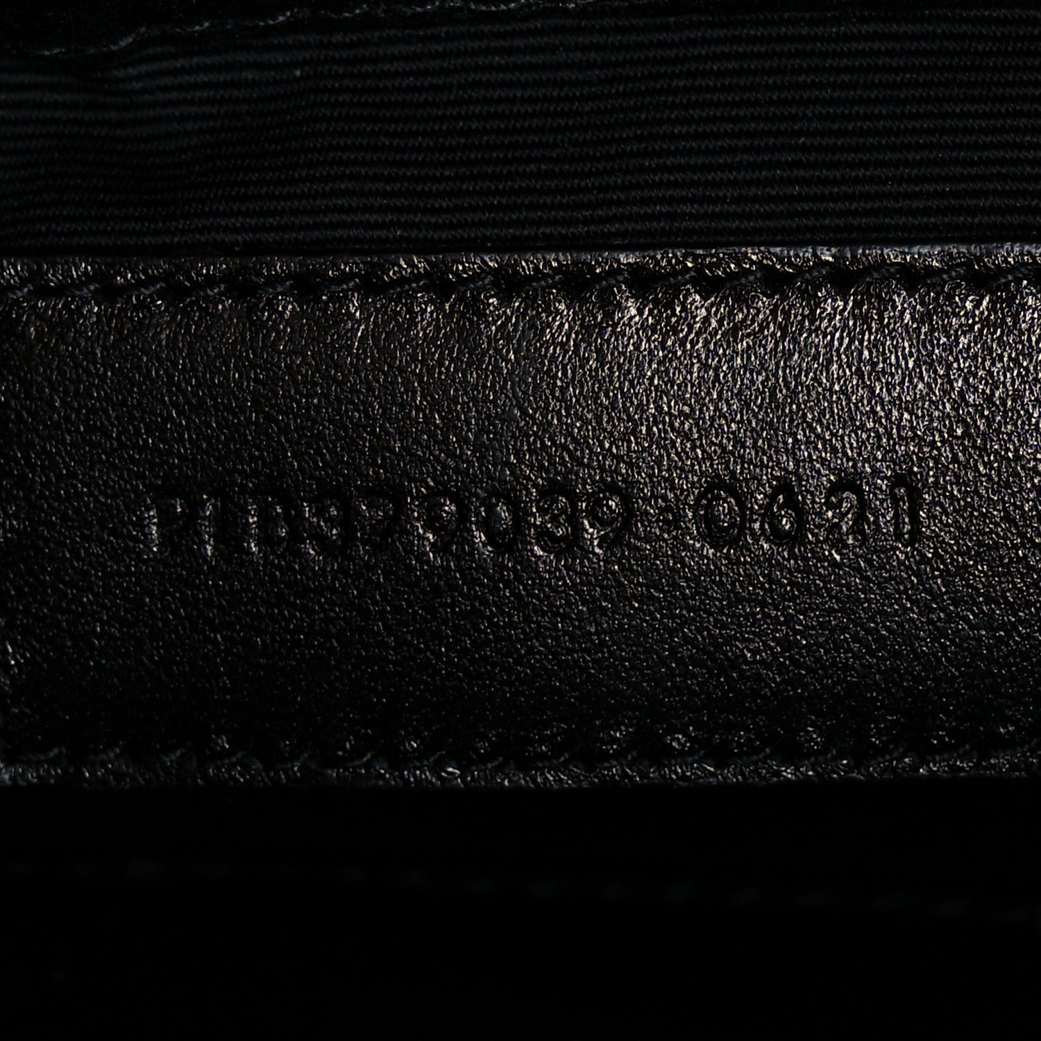 Saint Laurent Calfskin Matelasse Chevron Monogram A5 Wristlet Black 14 of 16