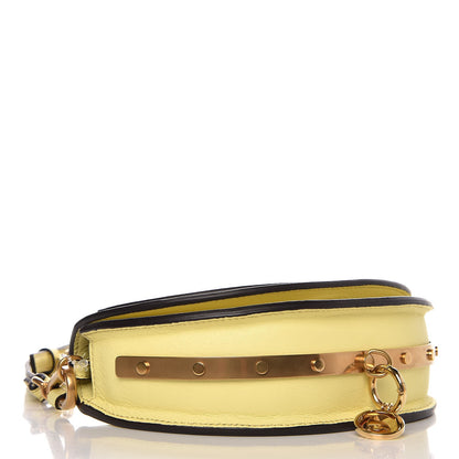 Chloe Calfskin Small Nile Bracelet Minaudiere Bag Lemonade 4 of 7