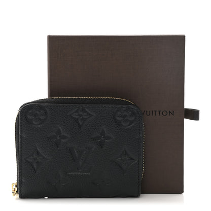 Louis Vuitton Empreinte Zippy Coin Purse Black 10 of 10